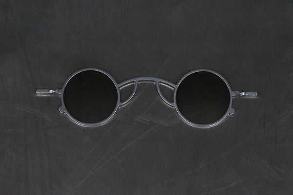 Rigards X ZIGGY CHEN joint copper titanium aluminum detachable double-layer sunglasses RG1911 collection RG-CLIP-YSQH silver frame light gray lens CLIP